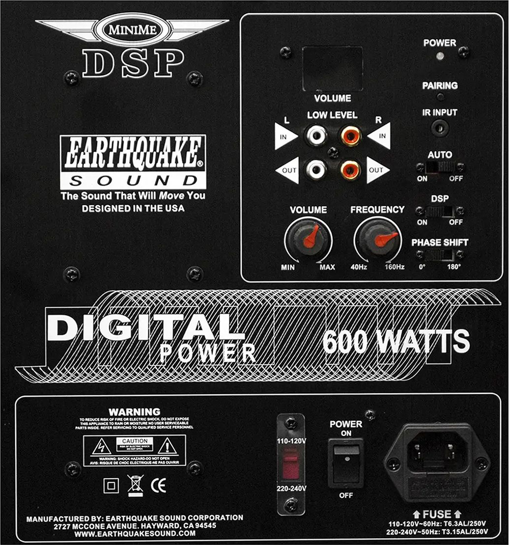 Earthquake MiniMe MiniMe-DSP-P12