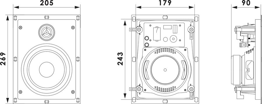 Schéma dimensions Schéma dimensions