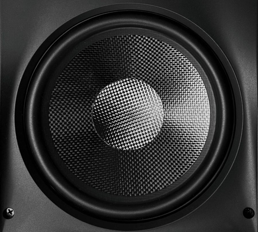 Vue de détail haut-parleur médium/grave