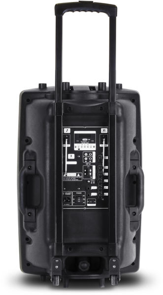 Vue de d&eacute;tail connectique Eltax Voyager BT 15 MKII