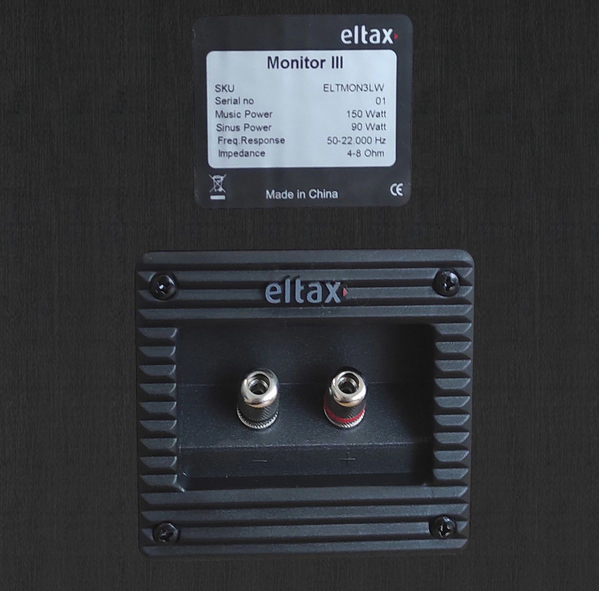 Borniers d'enceintes Eltax Monitor III