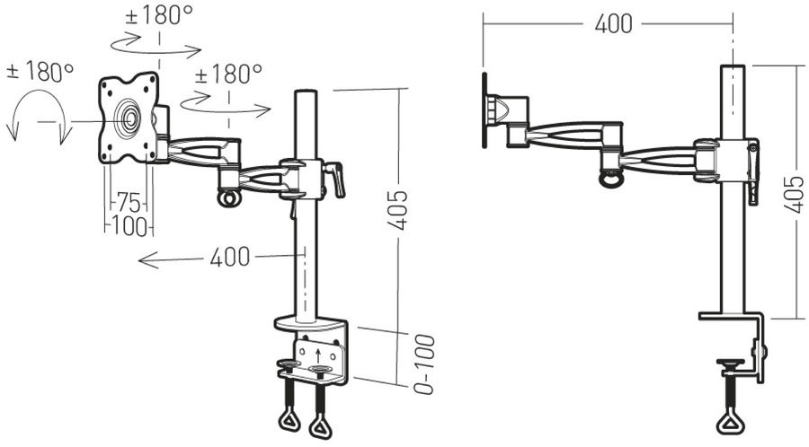 Sch&eacute;ma dimensions Erard Nextia S-2