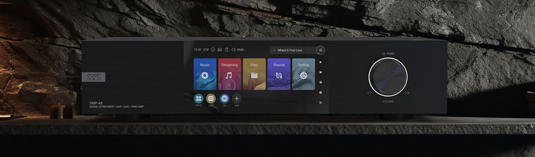 Lecteur réseau Eversolo DMP-A8