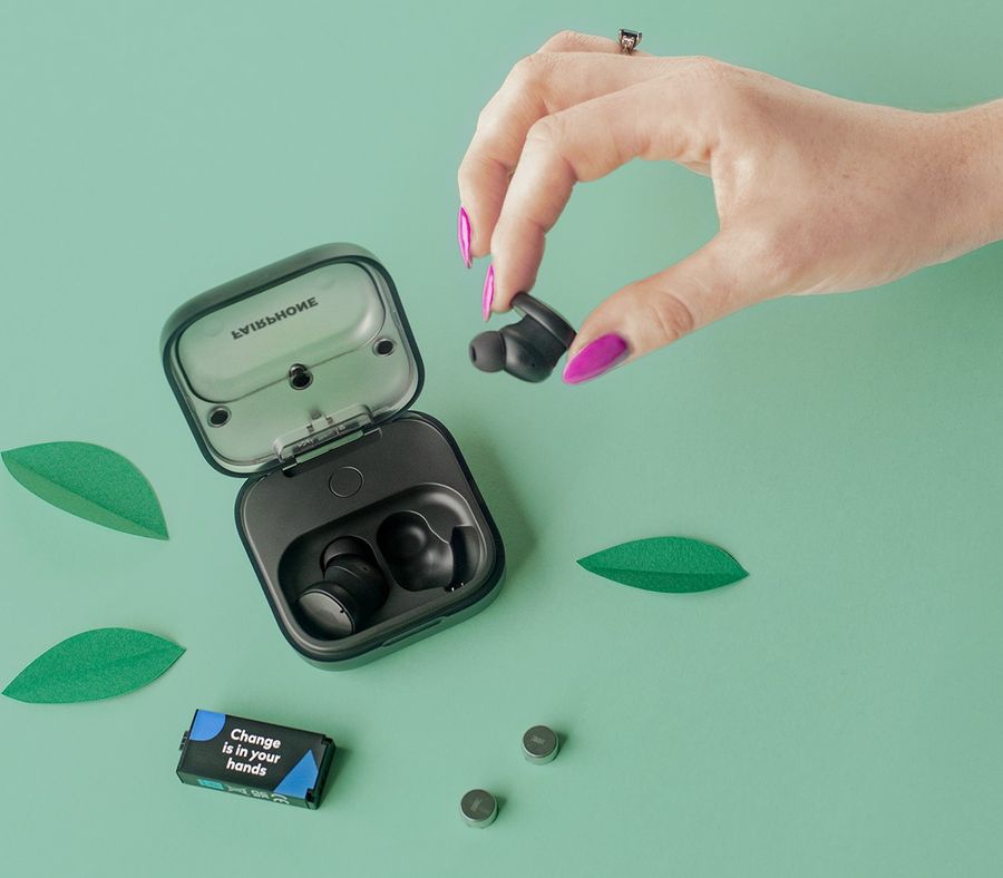 &Eacute;couteurs True Wireless Fairphone Fairbuds