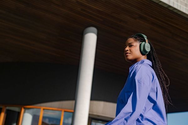 Casque sans fil Fairphone Fairbuds XL : mise en situation