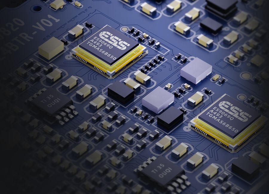 Le FiiO BTR17 intègre un double DAC ESS Sabre ES9069Q.