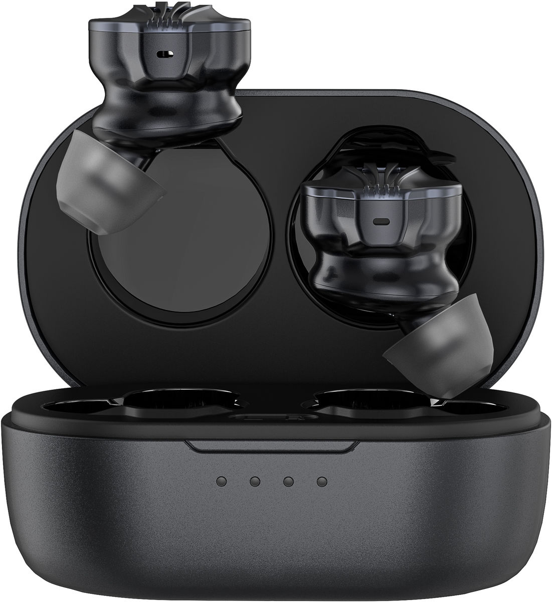 Fw5 sans fil bluetooth 5.2 microphone r&eacute;ducteur de bruit active noir
