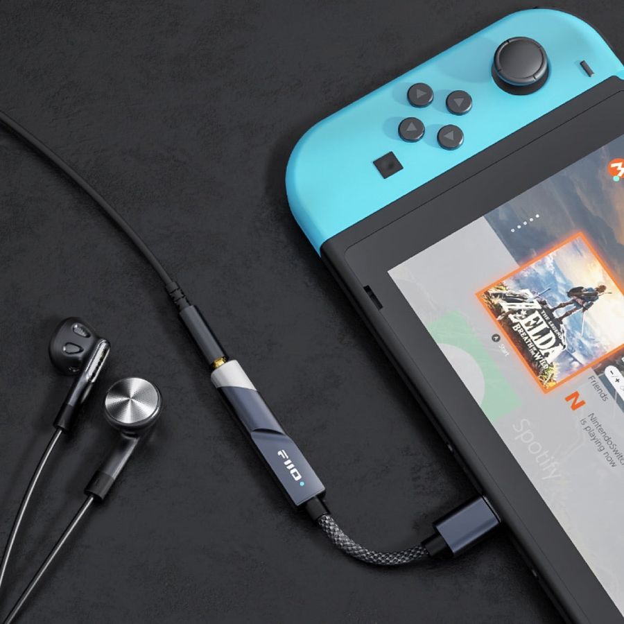 DAC USB FiiO KA11 : mise en situation avec une Nintendo Switch