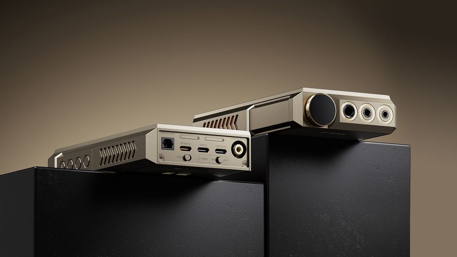 Connectique polyvalente du FiiO M27 : jack, optique, coaxial pour casques et systèmes hi-fi.