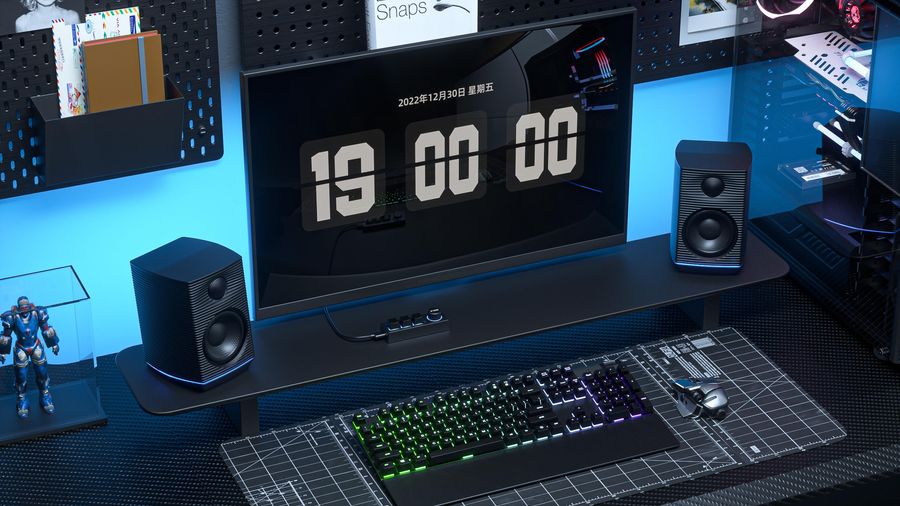 Les enceintes PC FiiO SP3 BT offre un design minimaliste et élégant.