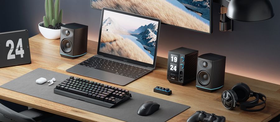 Le tweeter de l'enceinte PC FiiO SP3 BT permet d'étendre la perception du son.