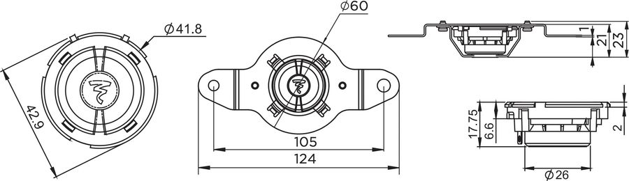 schema dimensions tweeter