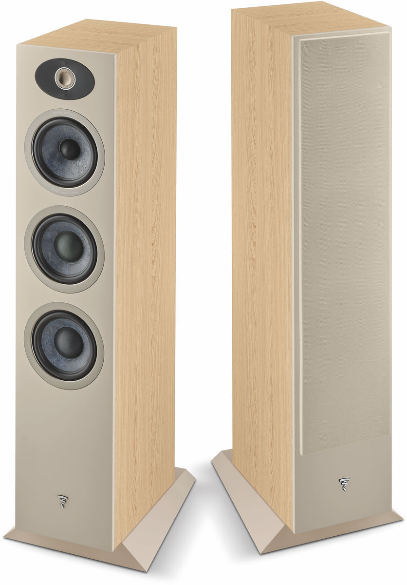 Enceinte colonne Focal Theva N2 Bois clair Vendue &agrave; l'unit&eacute;