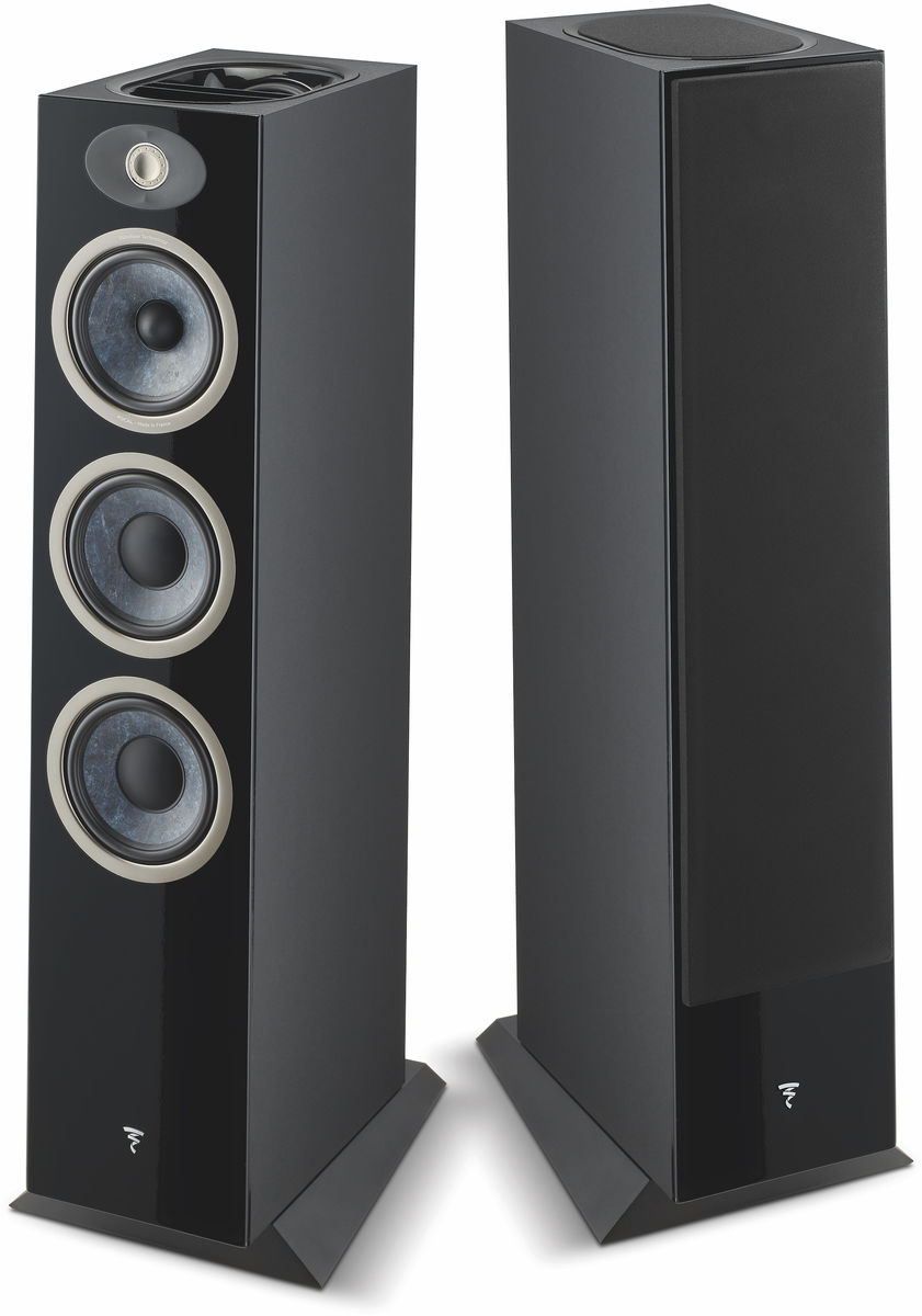 Enceinte colonne Focal Theva N3D Noir Vendue &agrave; l'unit&eacute;