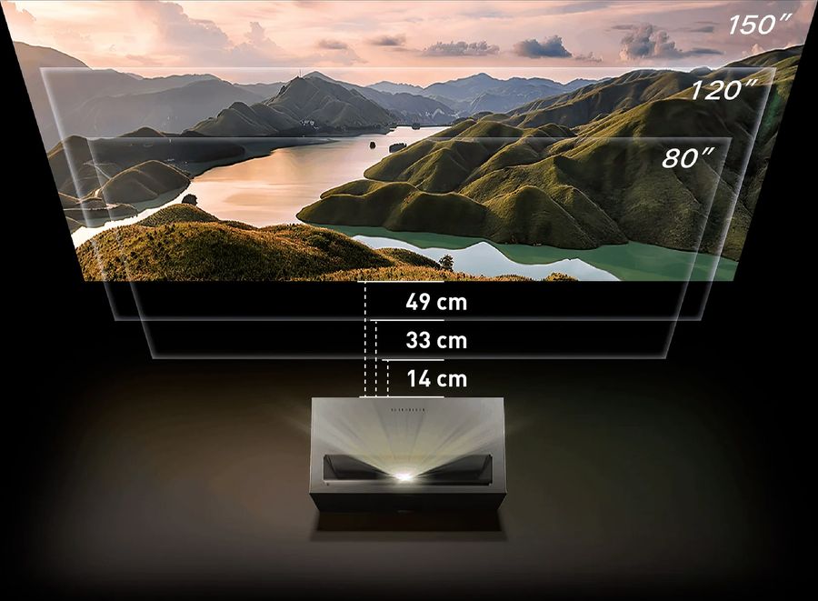 Formovie Theater : grande image jusqu'&agrave; 150" de diagonale