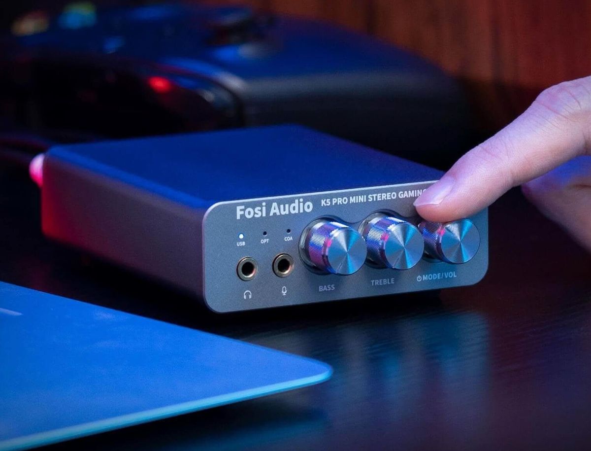 mise en situation Fosi Audio K5 PRO