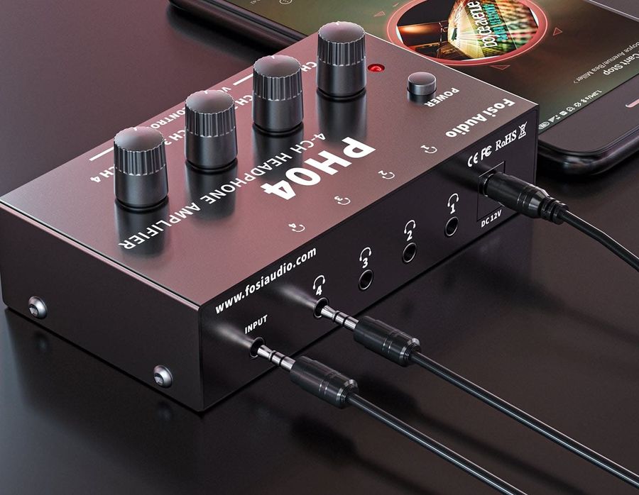 Fosi Audio PH04 connectique