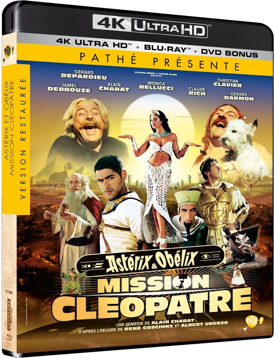 Blu-ray Gaumont Astérix et Obélix : Mission Cléopâtre Édition Limitée