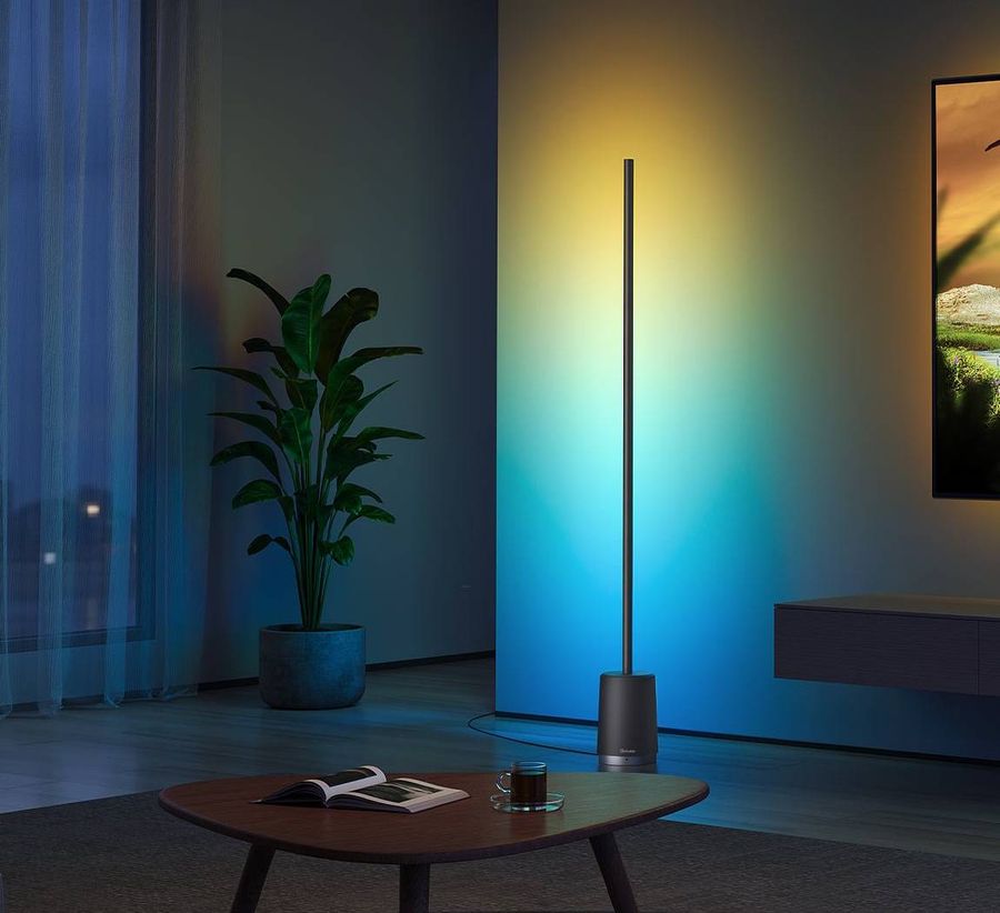 Mise en situation lampe connectée Govee Lyra