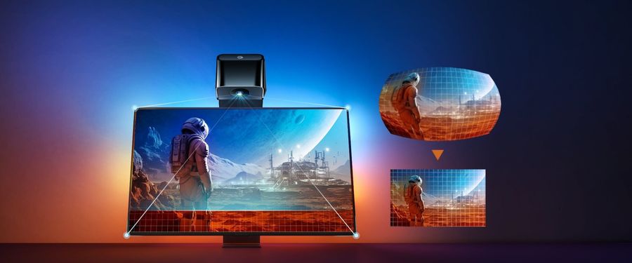 Lentille de correction fisheye