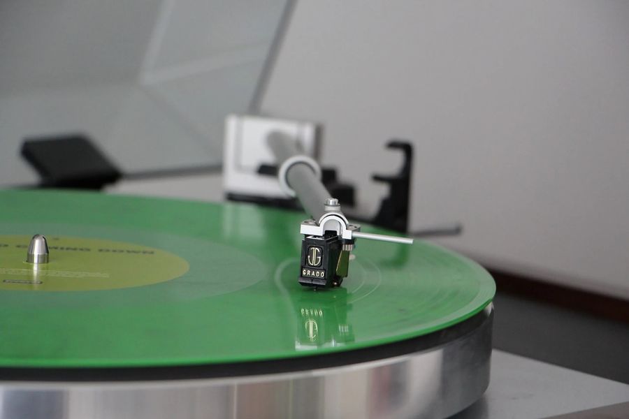 Mise en situation de la cellule à ferrite mobile Grado Gold