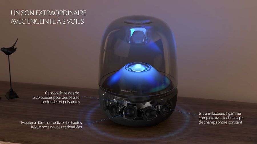 Vue int&eacute;rieure haut-parleurs