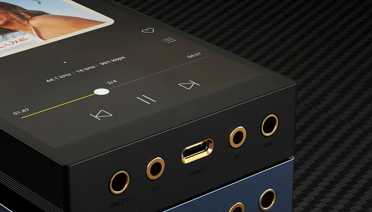 Sorties casque du baladeur Hiby R6 Pro Max