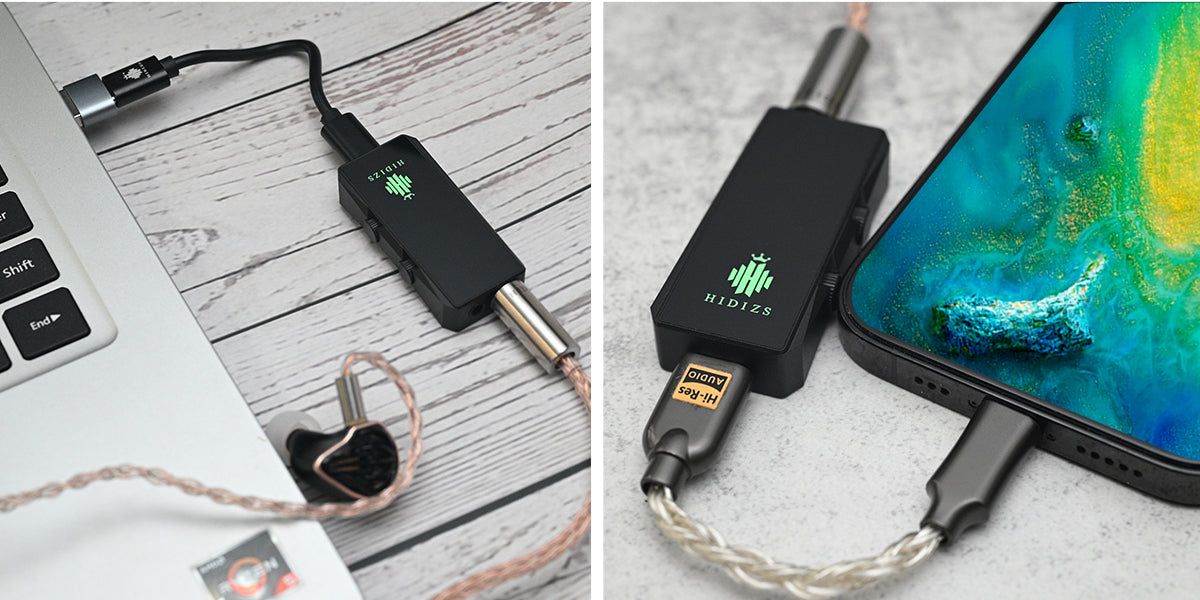 Connectique de DAC USB portable Hidizs S9 PRO Plus 