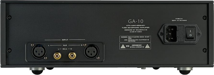 Connectique de l'ampli casque HiFiMAN GA-10