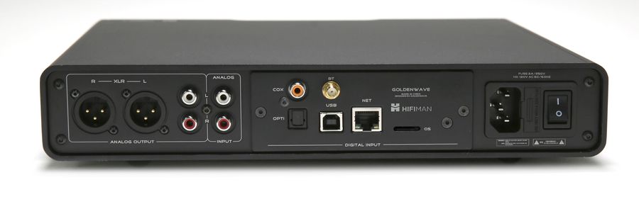 Connectique de l'ampli casque HiFiMAN Serenade