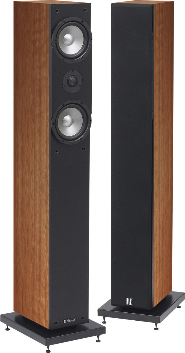 Highland Audio Aingel 3205 Noyer - Enceintes Colonnes (la paire)