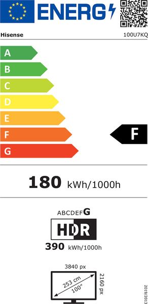 Television Hisense 100U7KQ