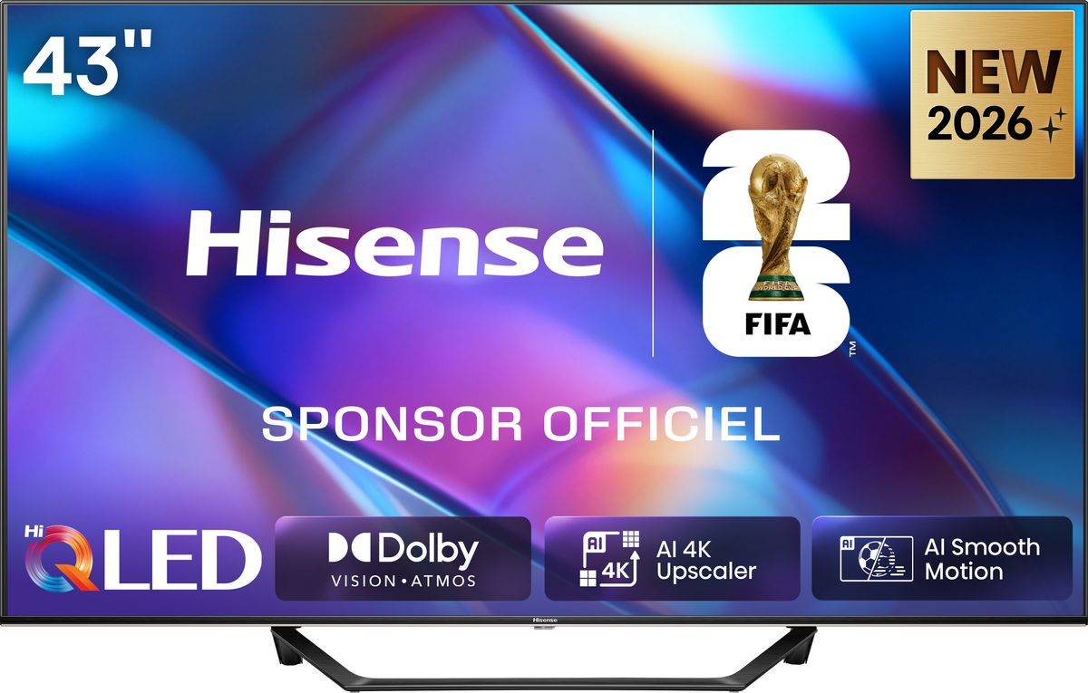 HISENSE  43A7S - TV QLED 43"" 4K Smart VIDAA U9 - Dolby Vision - HDMI 2.1