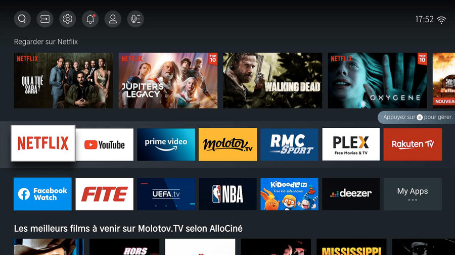 Hisense 55U6KQ : Smart TV, Netflix, Prime Video