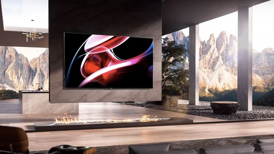 Hisense 65UXKQ : mise en situation  Hisense 65UXKQ : mise en situation