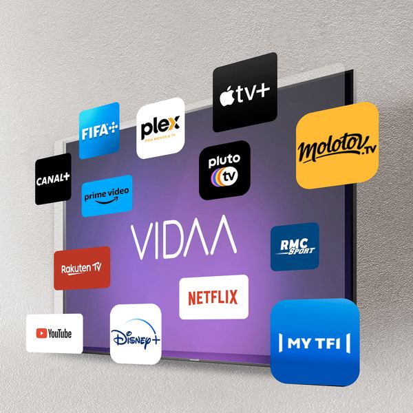 Hisense 85A6K : Smart TV, Netflix, Disney+, Apple TV+, Prime Video
