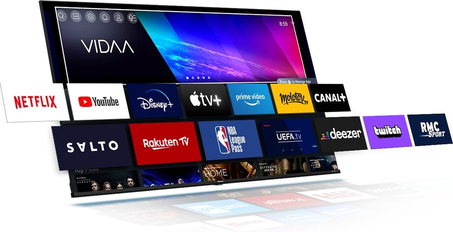 Hisense 85A6N: Smart TV, Netflix, Disney+, Apple TV+, Prime Video