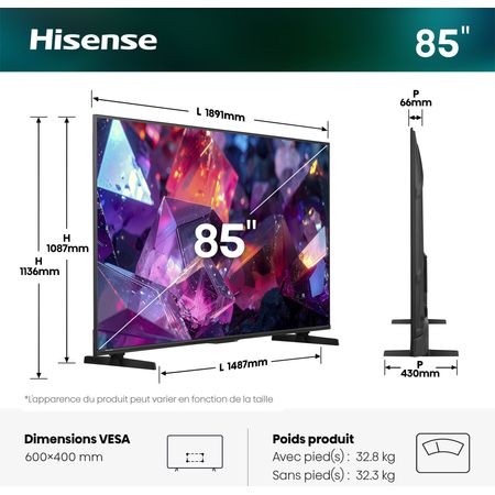 Hisense 85E7S Pro