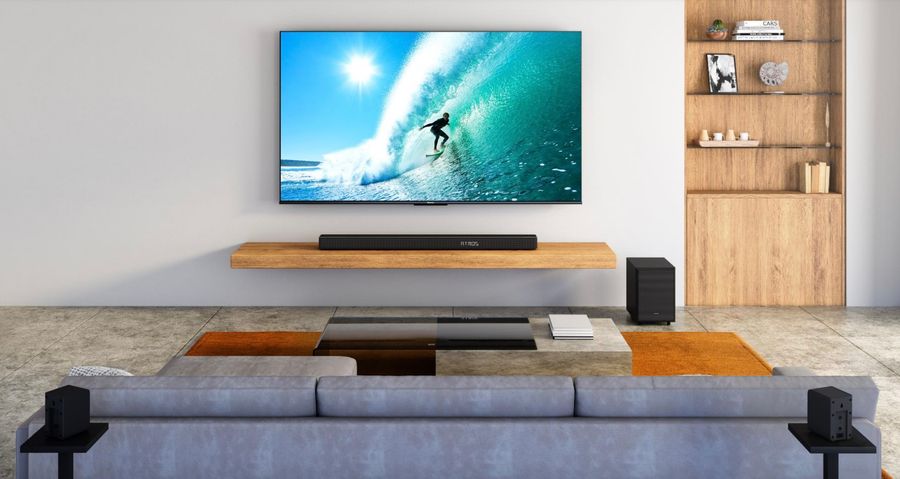 Mise en situation barre de son Hisense AX5125H