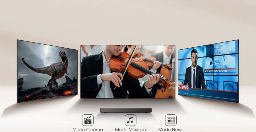 Hisense HS2100 : son personnalisé Hisense HS2100 : son personnalisé
