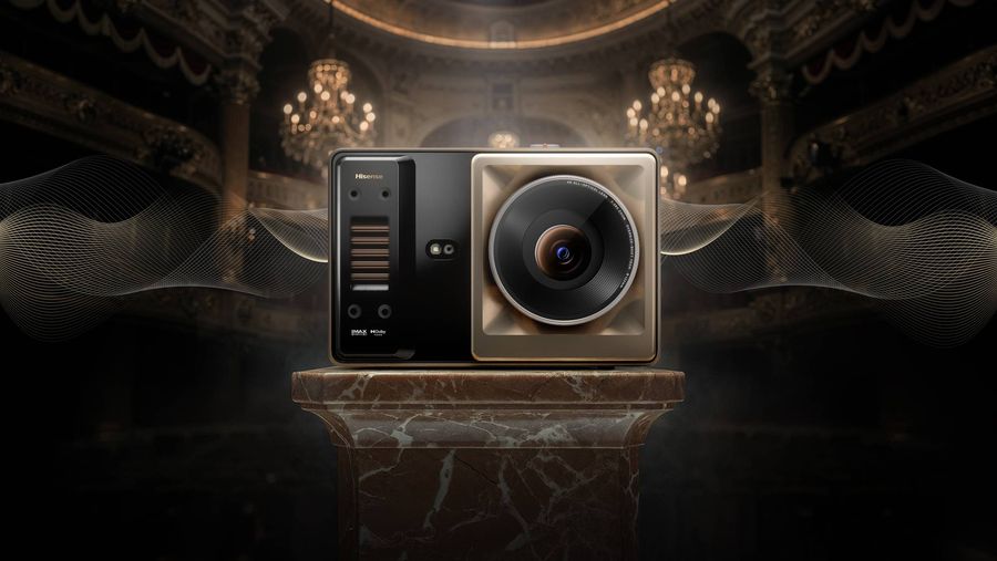 Vid&eacute;oprojecteur Hisense XR10 avec technologie DLP 0,47 pouce et source lumineuse Triple Laser