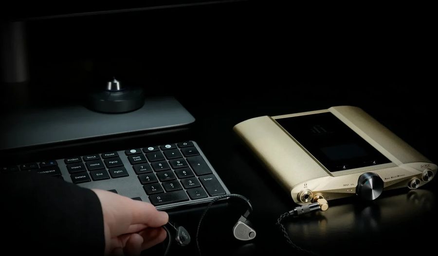 Batterie haute capacité de l’iFi iDSD Valkyrie pour une écoute longue durée et sans bruit électrique.