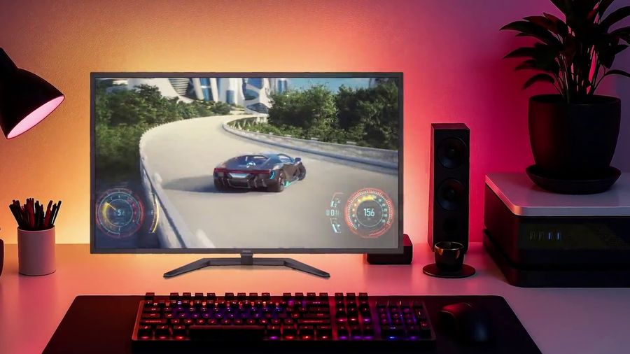 &Eacute;cran gaming iiyama G-Master Red Eagle G4380UHSU-B2 de 42,5 pouces avec dalle VA 4K UHD 144 Hz.