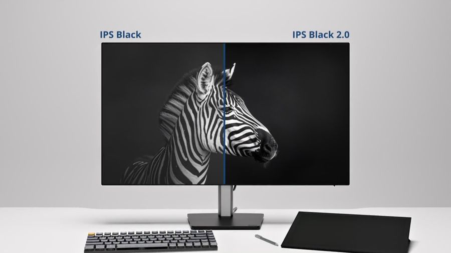 Dalle IPS Black 2.0 du iiyama ProGraphic HB2701UHSNP-B1 avec contraste de 3000:1 et luminosit&eacute; de 450 cd/m&sup2;
