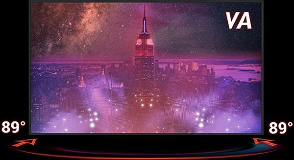 Le moniteur gaming iiyama G-Master GCB3280QSU-B1 Red Eagle est équipé d'une dalle VA.