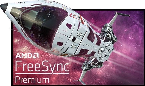 Le moniteur gamer 2K iiyama G-Master GCB3280QSU-B1 Red Eagle prend en charge l'AMD FreeSync Premium.