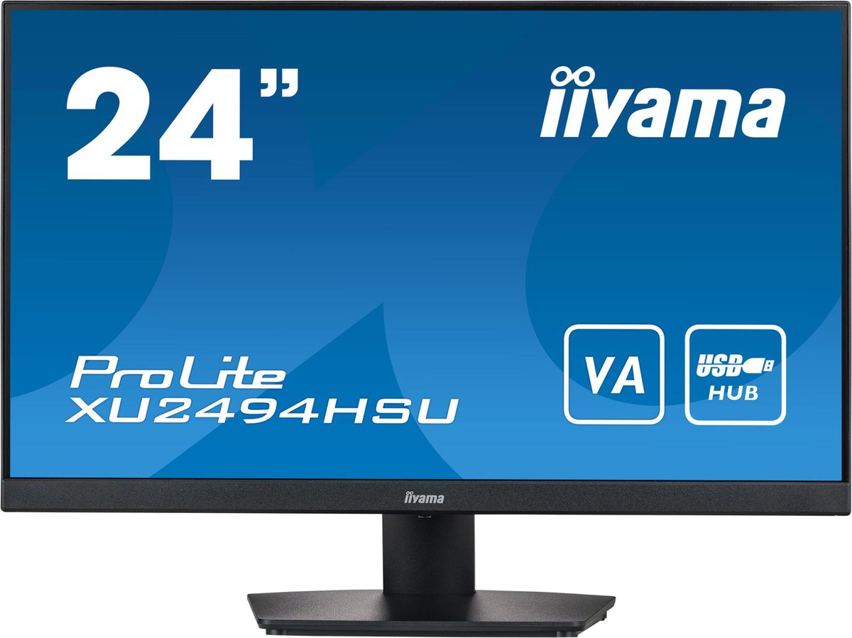 L'&eacute;cran de bureau iiyama XU2494HSU-B2 est polyvalent, il saura &ecirc;tre efficace au quotidien mais aussi pour les vid&eacute;os, les films et le gaming.