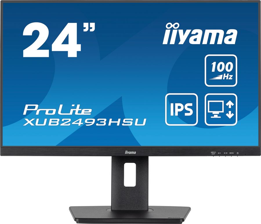 L'&eacute;cran iiyama ProLite XUB2493HSU-B6 est id&eacute;al pour la bureautique, le gaming et le multim&eacute;dia.