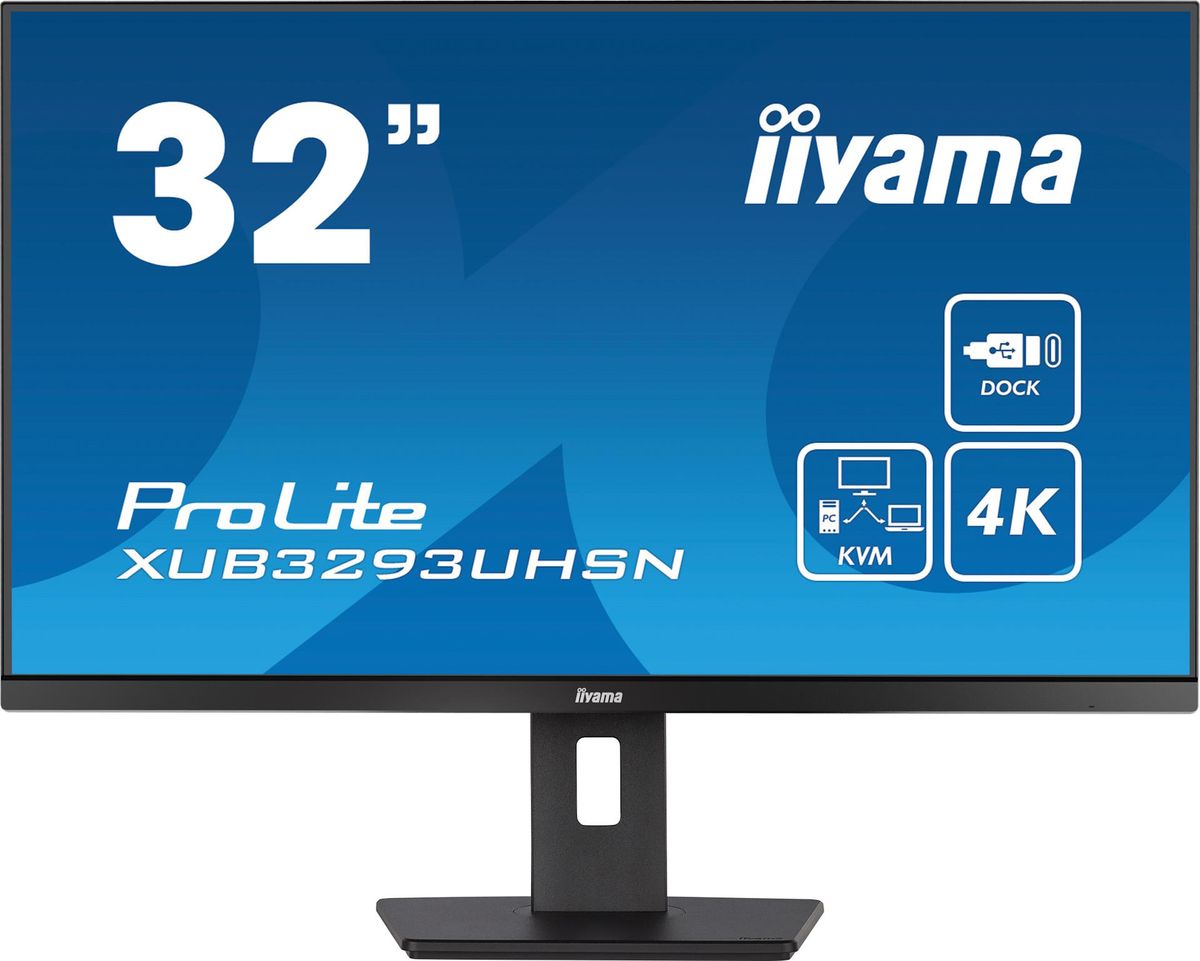 L'écran de bureau iiyama ProLite XUB3293UHSN-B5 est polyvalent, il saura être efficace au quotidien mais aussi pour les vidéos, les films et le gaming.
