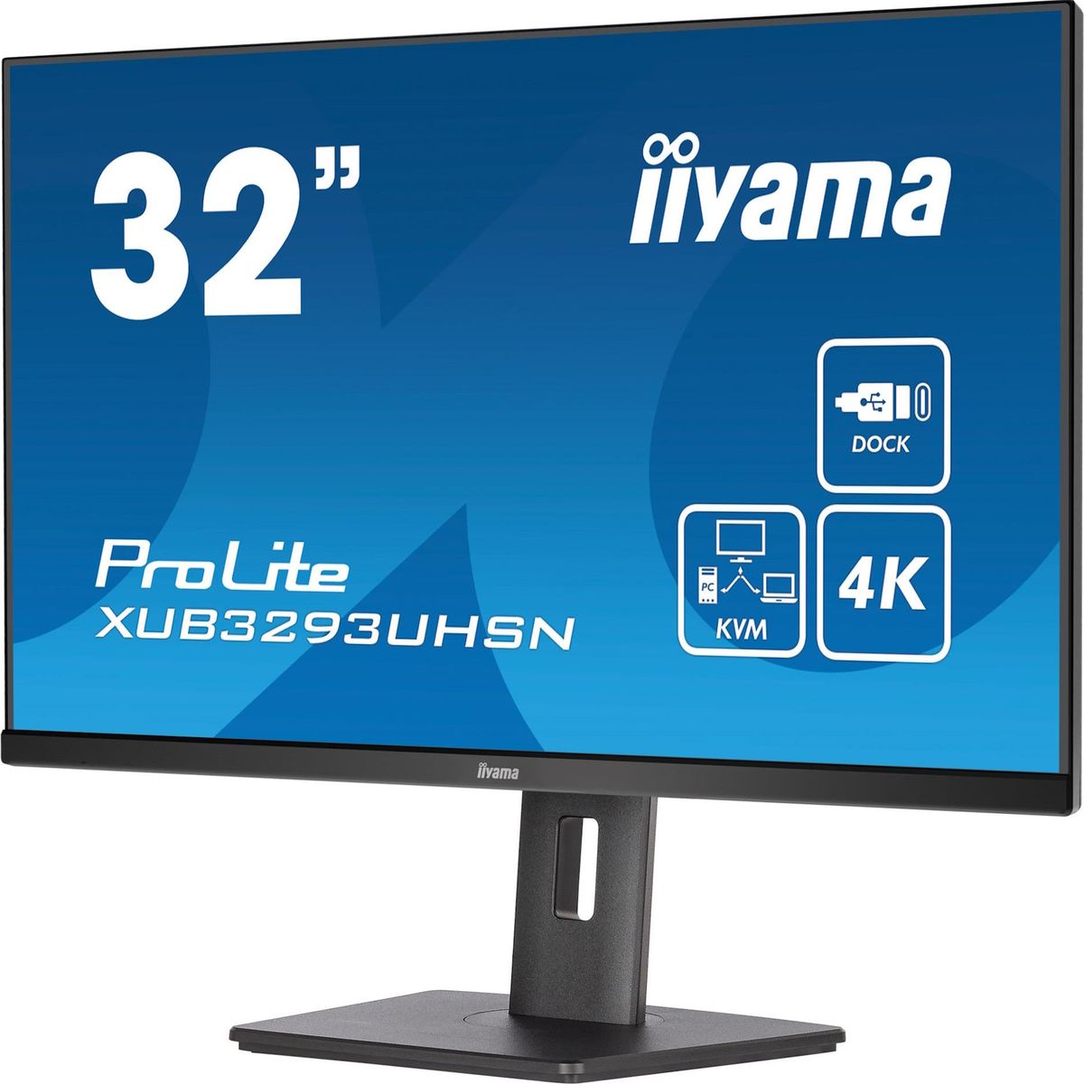 Le moniteur bureautique iiyama ProLite XUB3293UHSN-B5 propose aussi de bonnes performances pour le gaming avec son taux de rafraîchissement de 60 Hz et son temps de réponse de 4 ms !